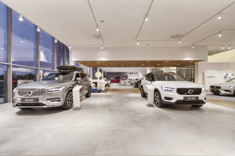 Volvo EUROSERVICE Warszawa al. Jerozolimskie – zdjęcie z realizacji