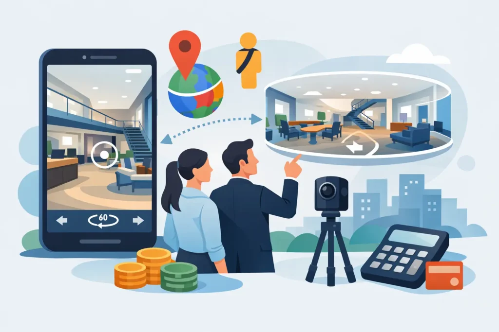 Ile kosztuje wirtualny spacer Google dla firmy?