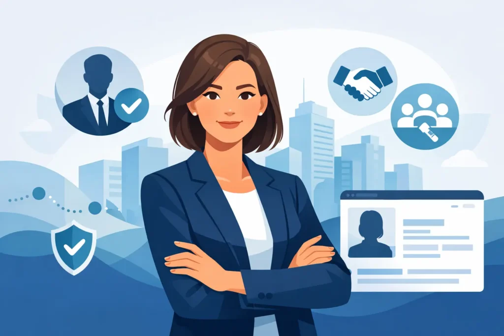 Portret biznesowy do LinkedIn, który buduje zaufanie