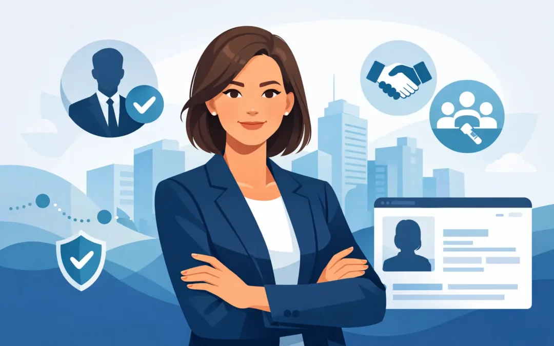 Portret biznesowy do LinkedIn, który buduje zaufanie