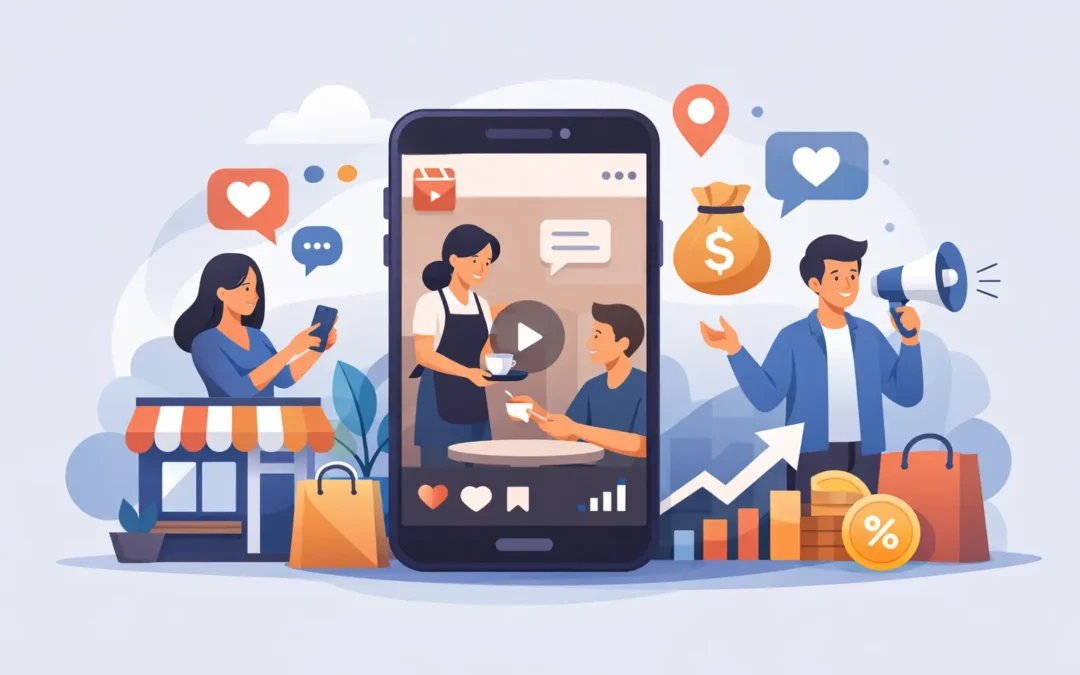 Rolki Instagram dla lokalnej firmy, które sprzedają