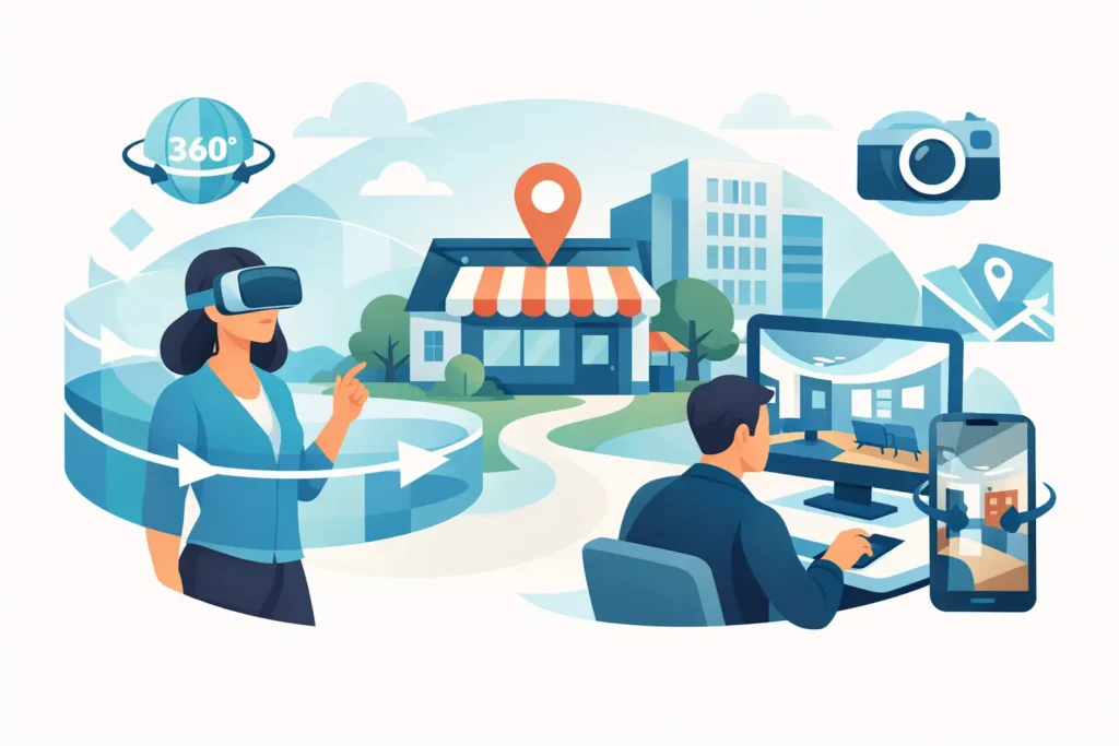 Spacer 360 poradnik dla lokalnej firmy