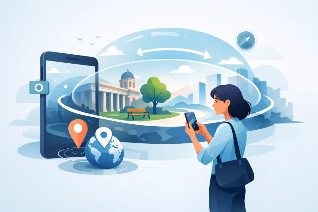 Czy spacer 360 działa mobilnie? Sprawdź