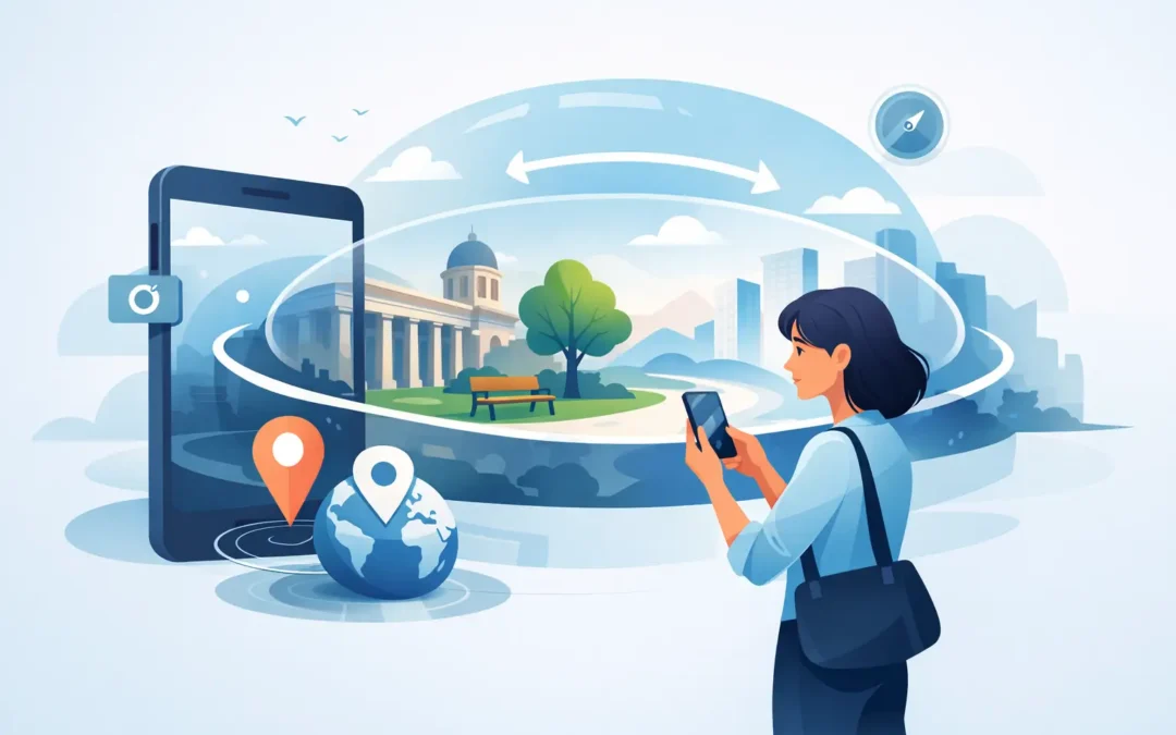 Czy spacer 360 działa mobilnie? Sprawdź
