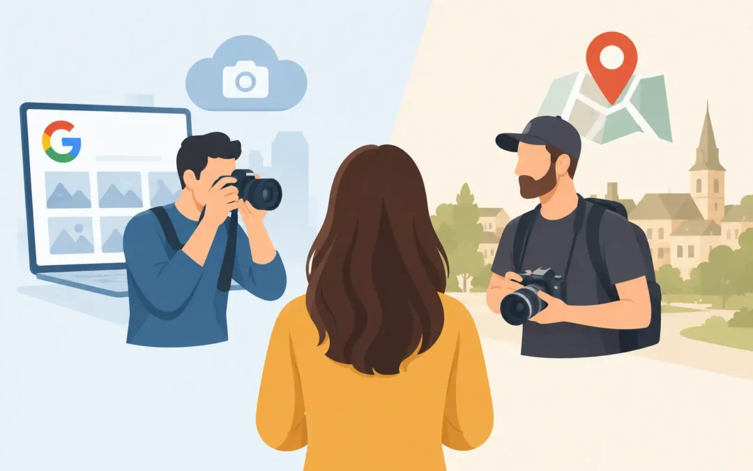 Fotograf Google czy fotograf lokalny - kogo wybrać?