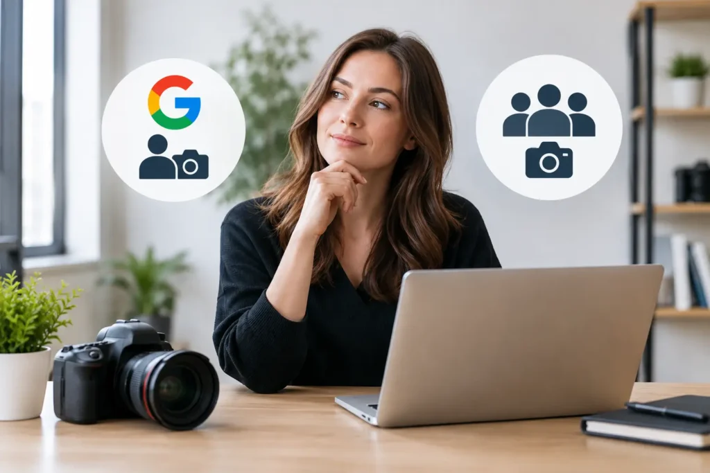 Fotograf Google Trusted czy agencja? Wybór